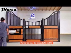 استبل اسب های گالوانیزه ای 3.6 متری قابل حمل برای اسب های اسب
