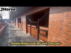 طول عمر JH برند اسب استیبل جعبه اسب استیله درها با چوب بامبو