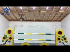 ساز و سازي هاي قابل تخصيصي براي پرش اسب ساختمان هاي فولادي PVC با دوام