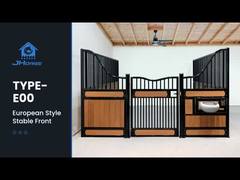 کیت درب نوسانی تخته بامبو برای اصطبل اسب اروپایی