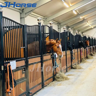 جلوی غرفه جعبه اصطبل اسب سبک اروپایی هوی دیتی با طول عمر 3.6 متر