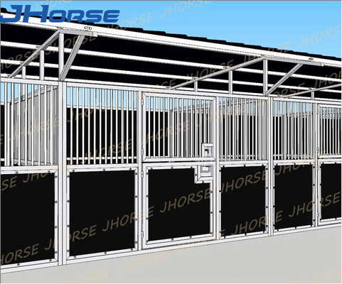 فرش های قابل حمل و سفارشی Hdpe Box Stall Front برای ساخت انبار