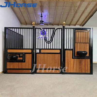 مقاومت در برابر آب و هوا و ایستادن آزاد اسب اسب استیل Q235/Q235B و چوب