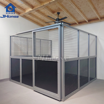 پنل های پیش ساخته شده HDPE کلاسیک اسب اسب اسب اسب اسب درب کشویی ثابت