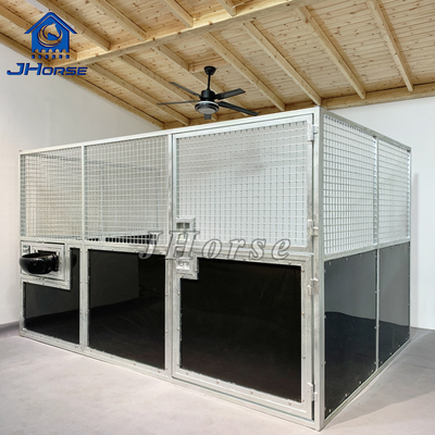 نقلیه رنگ آمیزی 12ft اندازه استاندارد HDG HDPE اسب استیبل سقف پانل های انبار با تغذیه