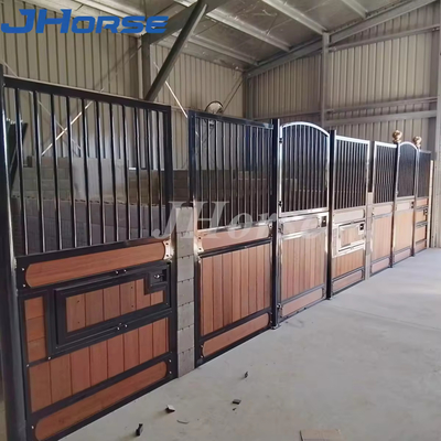 امن آسان نصب رایگان ایستاده اسب تخت های استال چوب بامبو باخت های ثابت Interlock